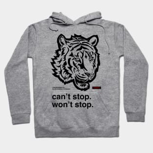 Powerful Tiger | Black Design Hoodie